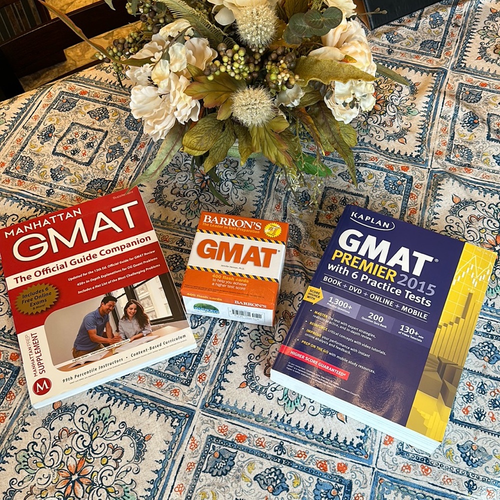 🌺.GMAT Study Guides by Kaplan, Barron’s  & Manhattan